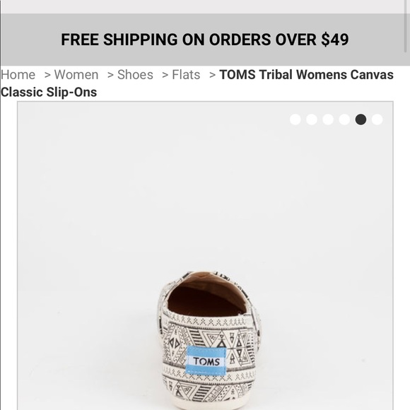 NWT toms women’s classic tribal - Picture 4 of 6